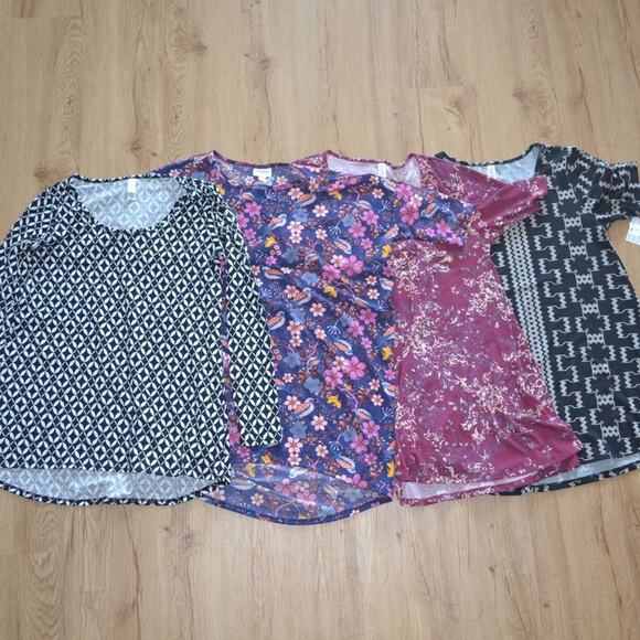 LuLaRoe Shirts Bundle 4 Size XS (Women's) - Picture 1 of 11